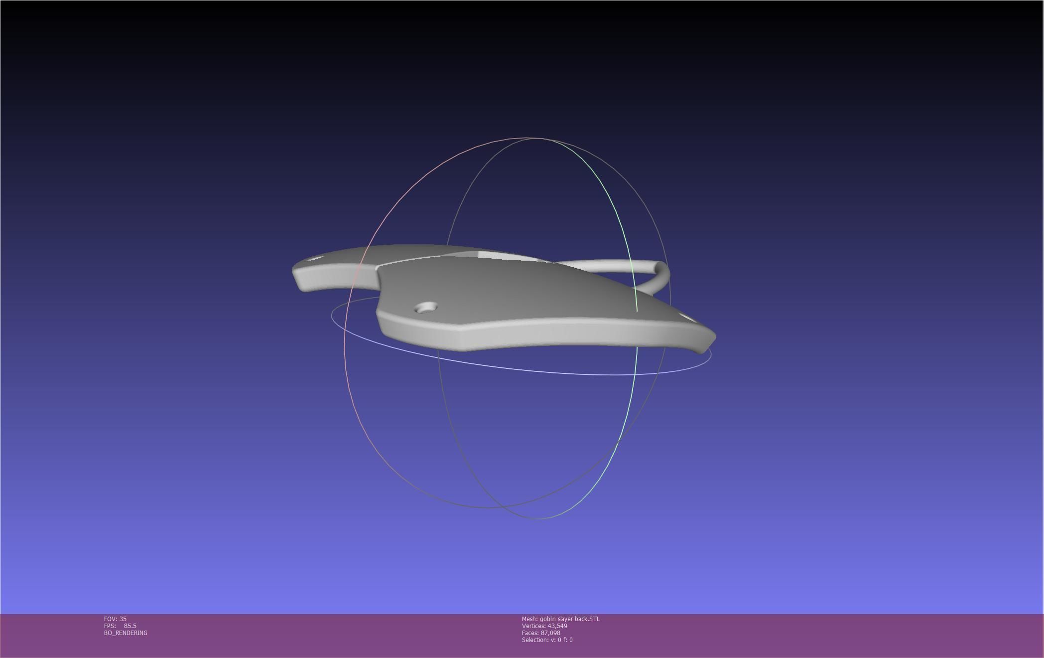 Goblin Slayer Back Armor Printable Model 3D print model_78