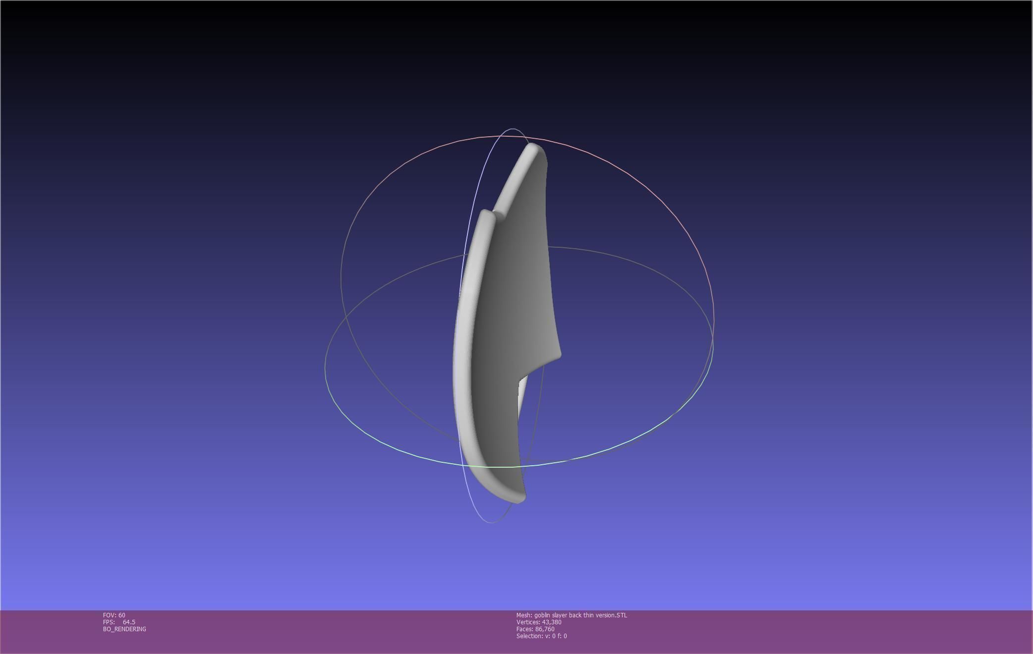 Goblin Slayer Back Armor Printable Model 3D print model_117