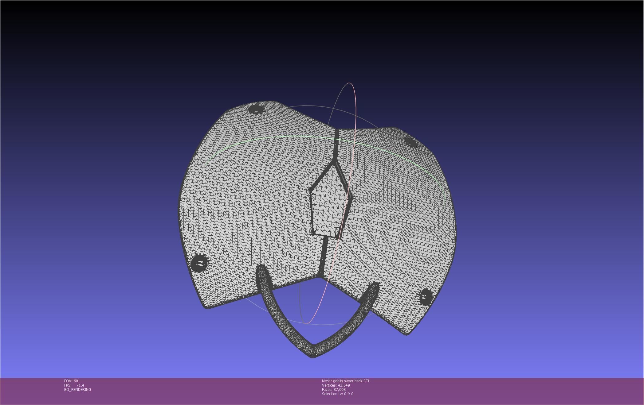 Goblin Slayer Back Armor Printable Model 3D print model_40