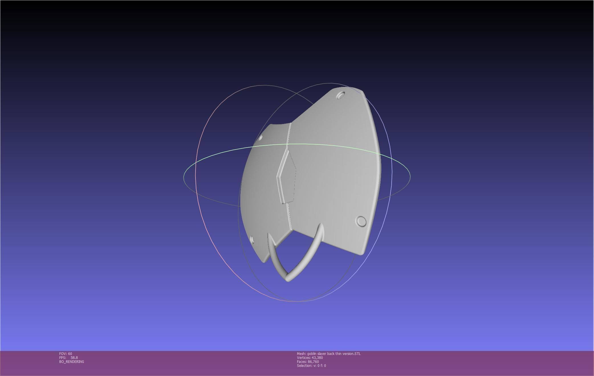 Goblin Slayer Back Armor Printable Model 3D print model_114