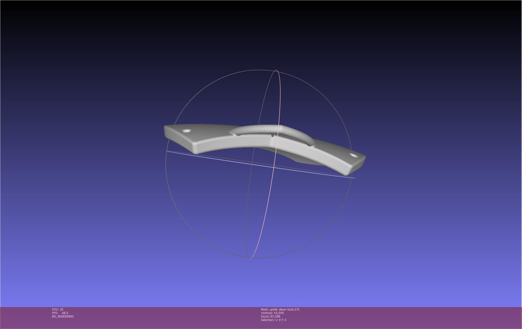 Goblin Slayer Back Armor Printable Model 3D print model_74