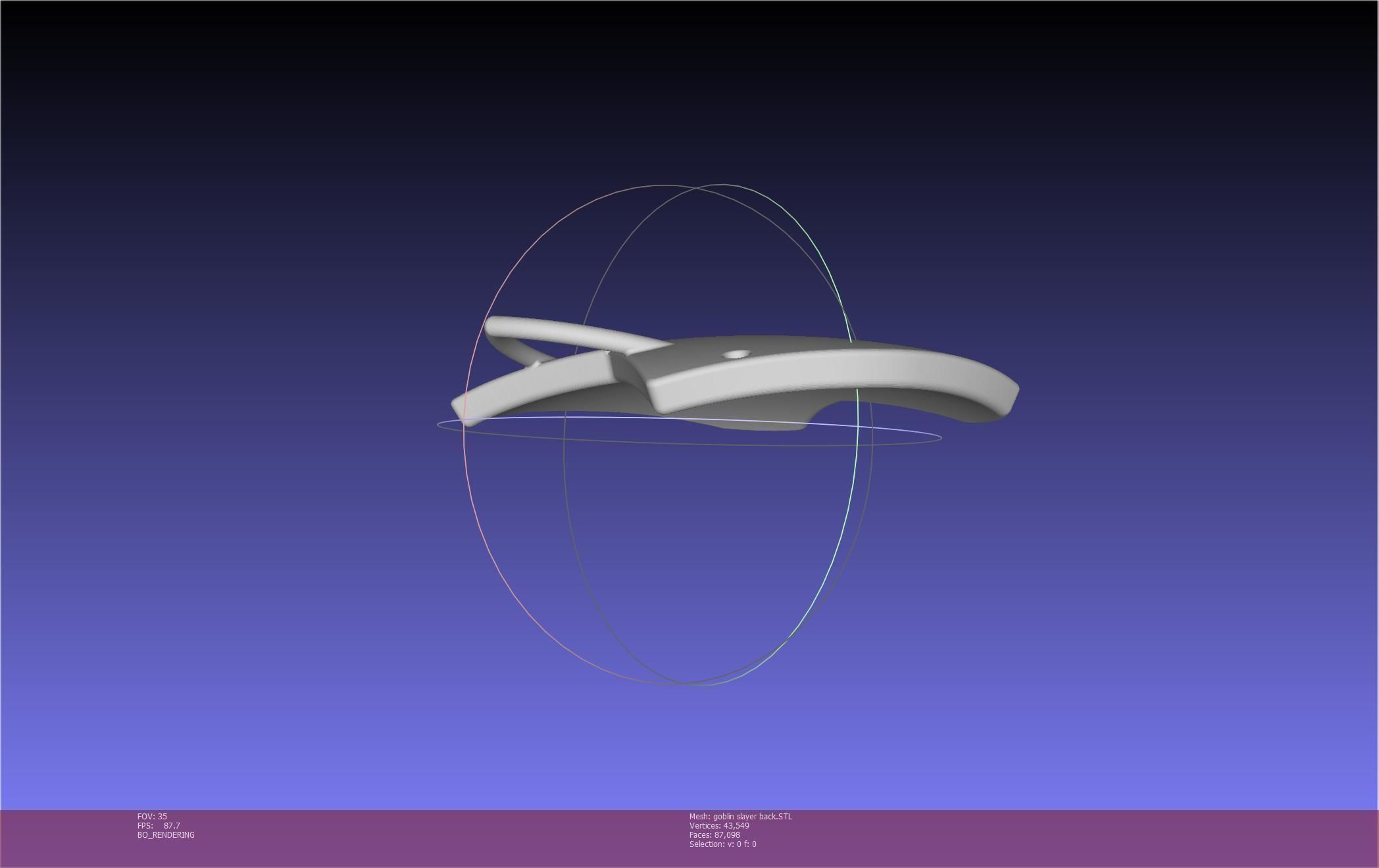 Goblin Slayer Back Armor Printable Model 3D print model_71