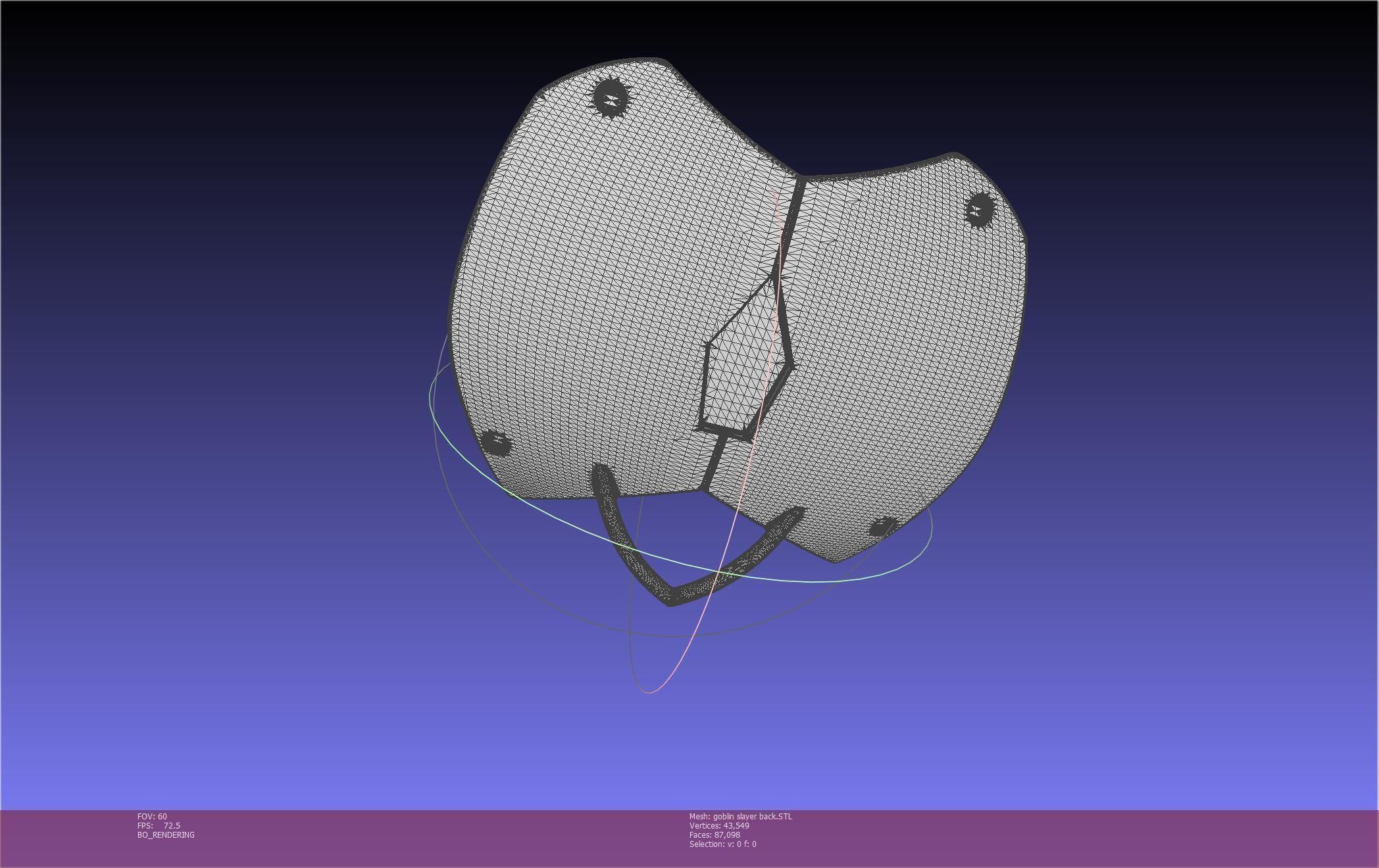 Goblin Slayer Back Armor Printable Model 3D print model_7