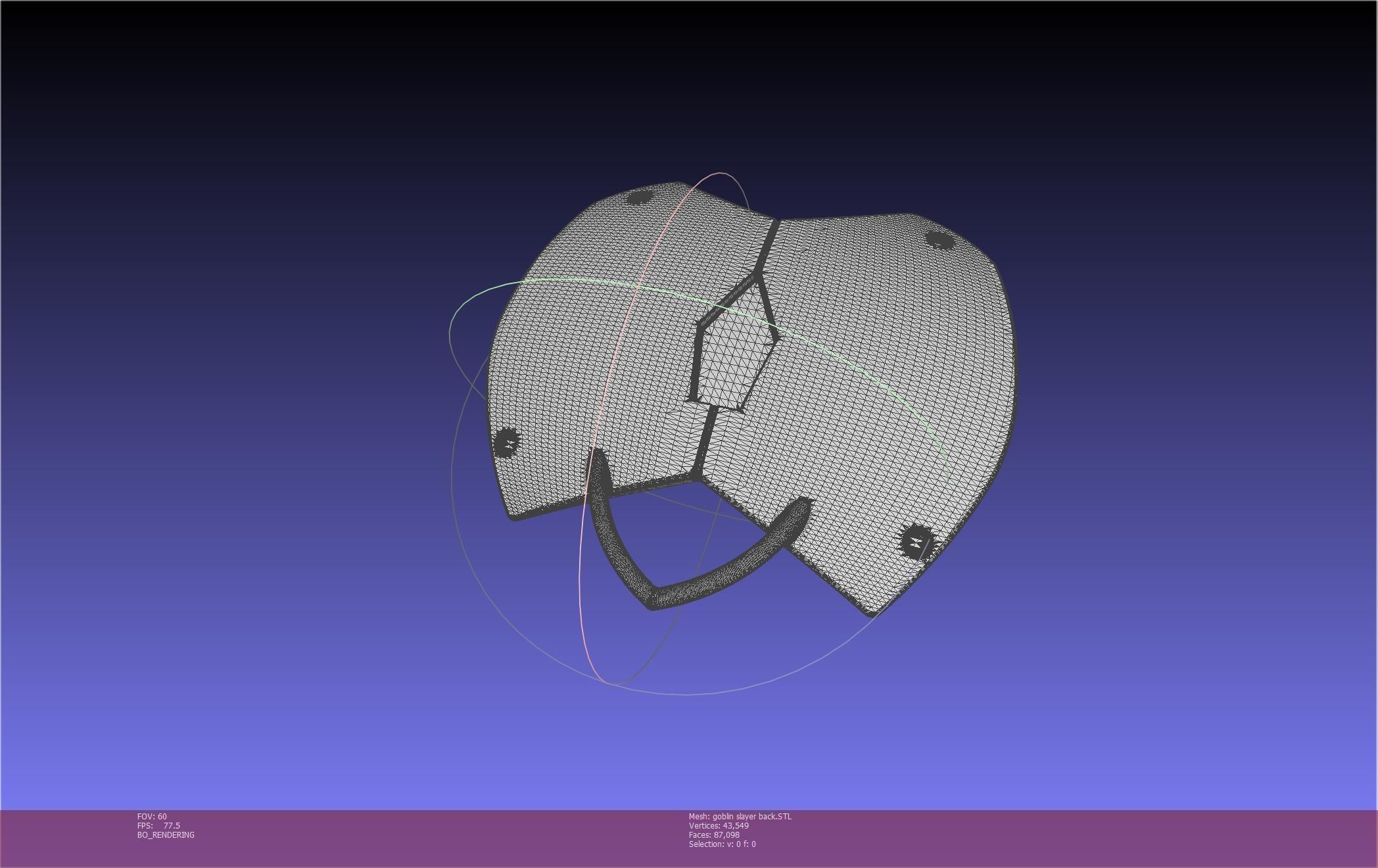 Goblin Slayer Back Armor Printable Model 3D print model_10