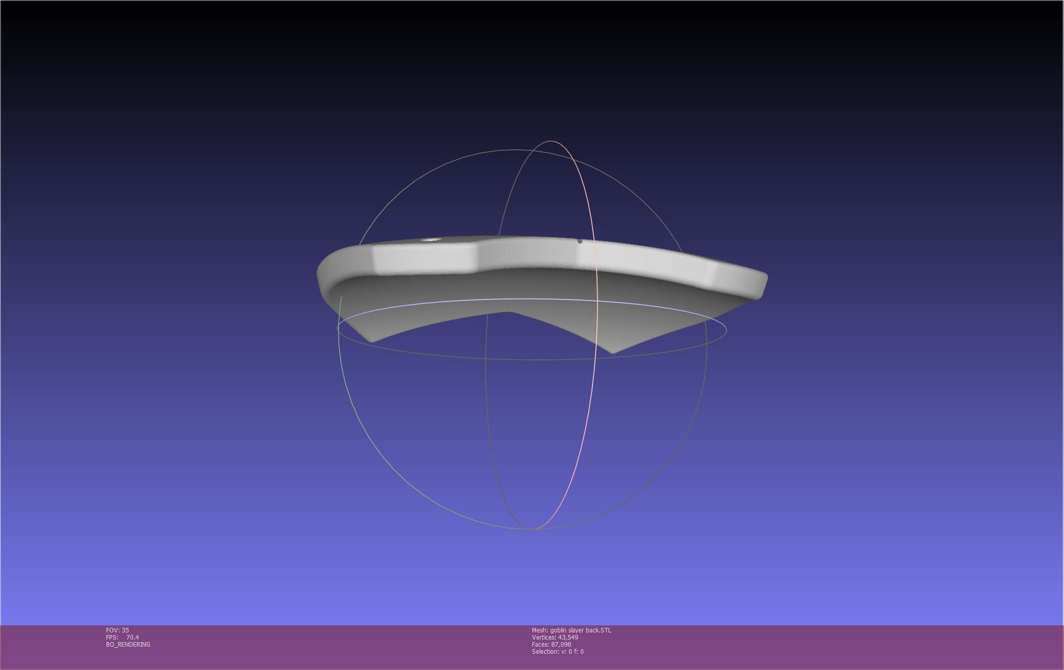 Goblin Slayer Back Armor Printable Model 3D print model_75