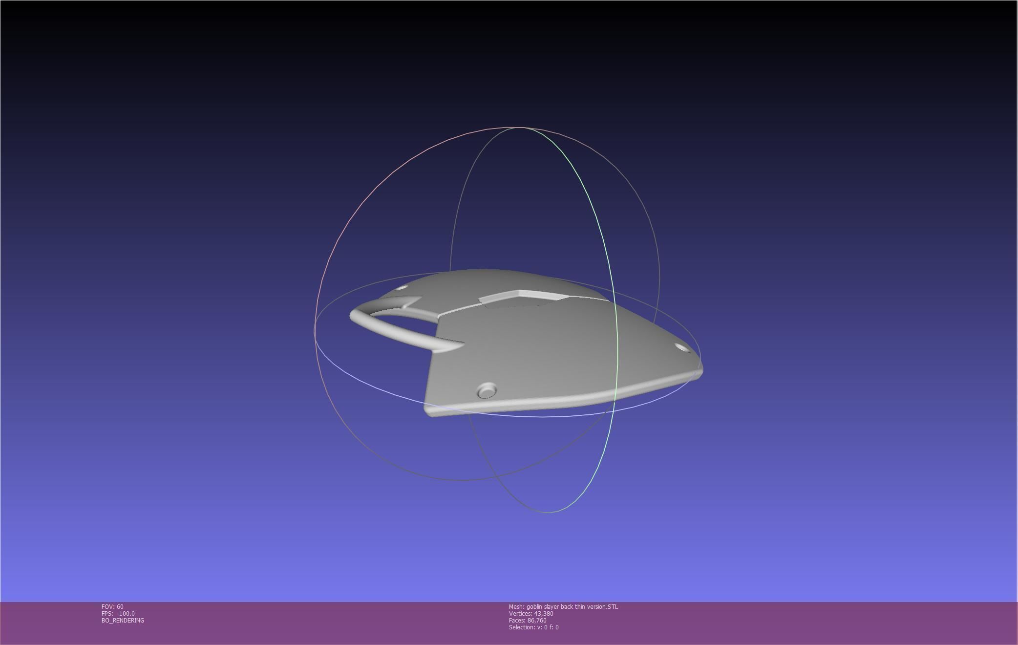 Goblin Slayer Back Armor Printable Model 3D print model_121