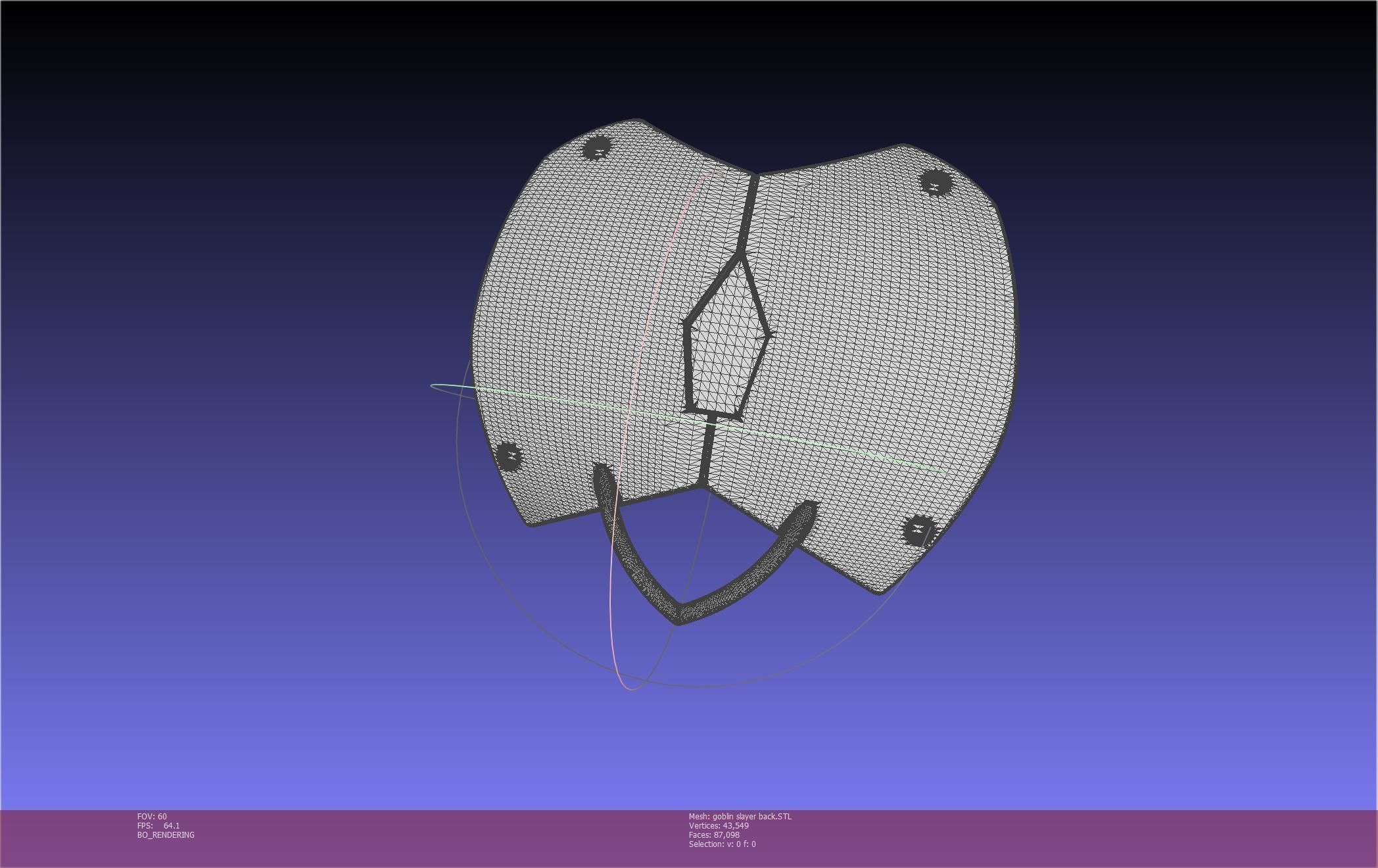 Goblin Slayer Back Armor Printable Model 3D print model_8