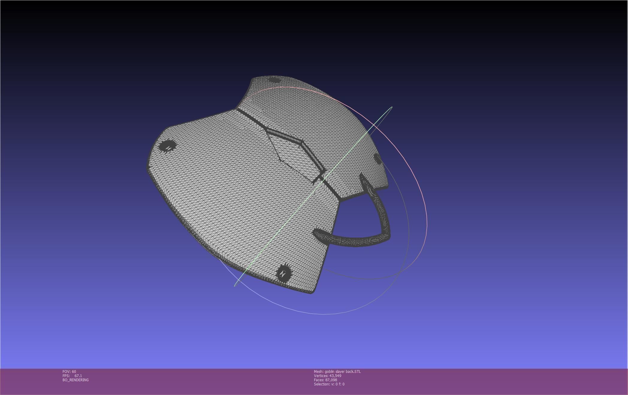 Goblin Slayer Back Armor Printable Model 3D print model_14