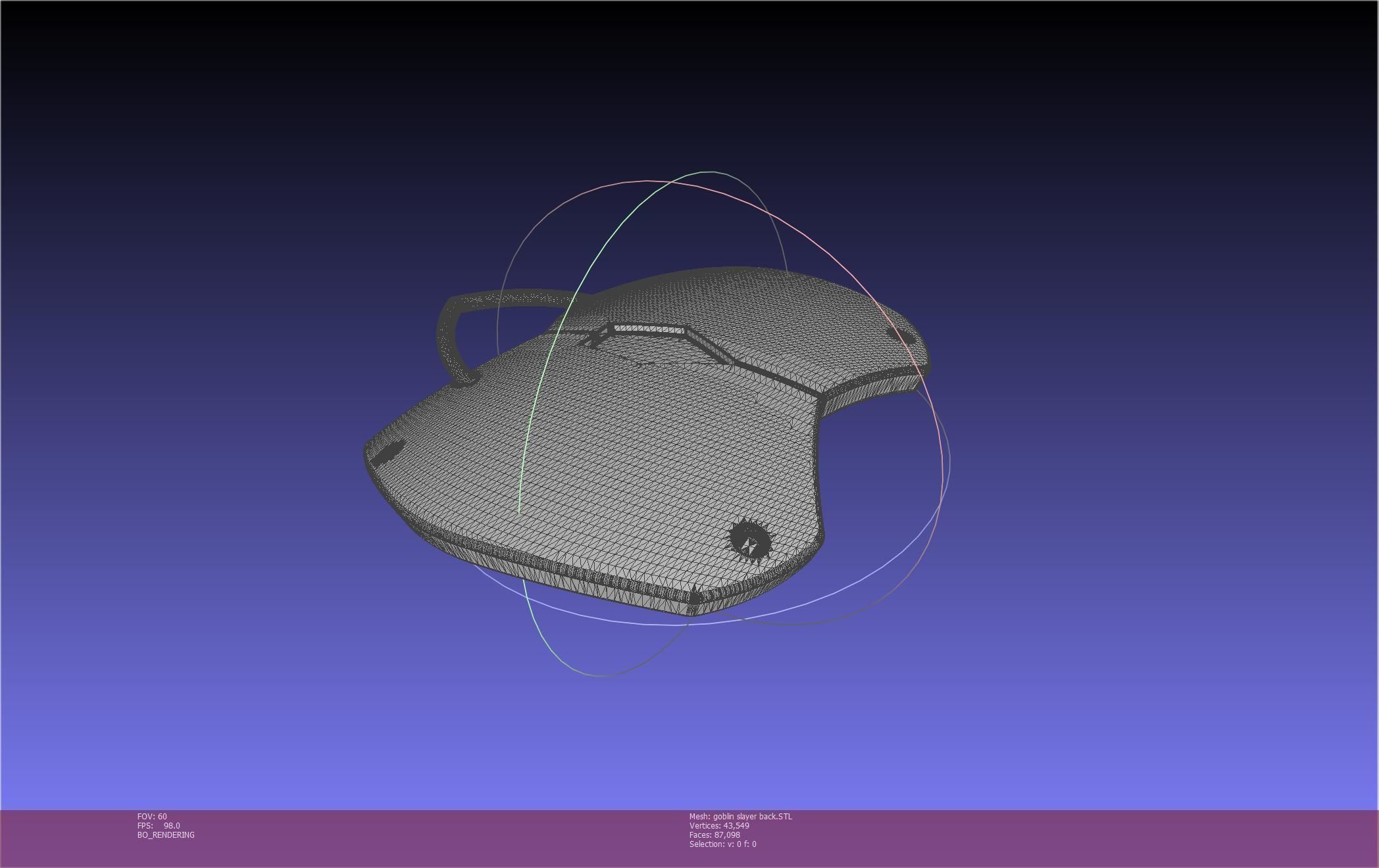 Goblin Slayer Back Armor Printable Model 3D print model_41