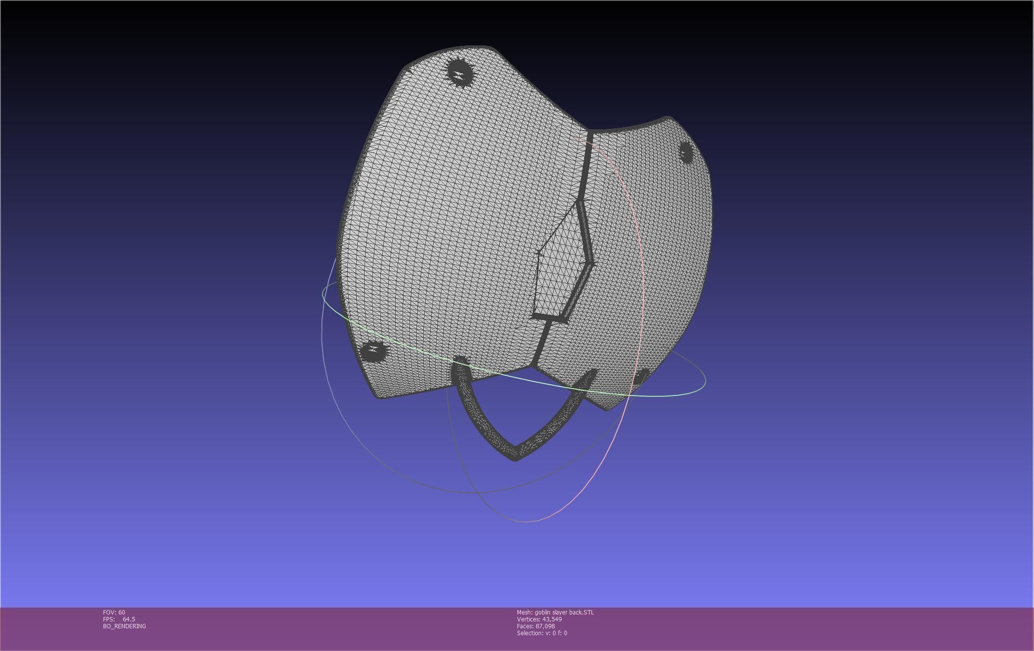 Goblin Slayer Back Armor Printable Model 3D print model_6