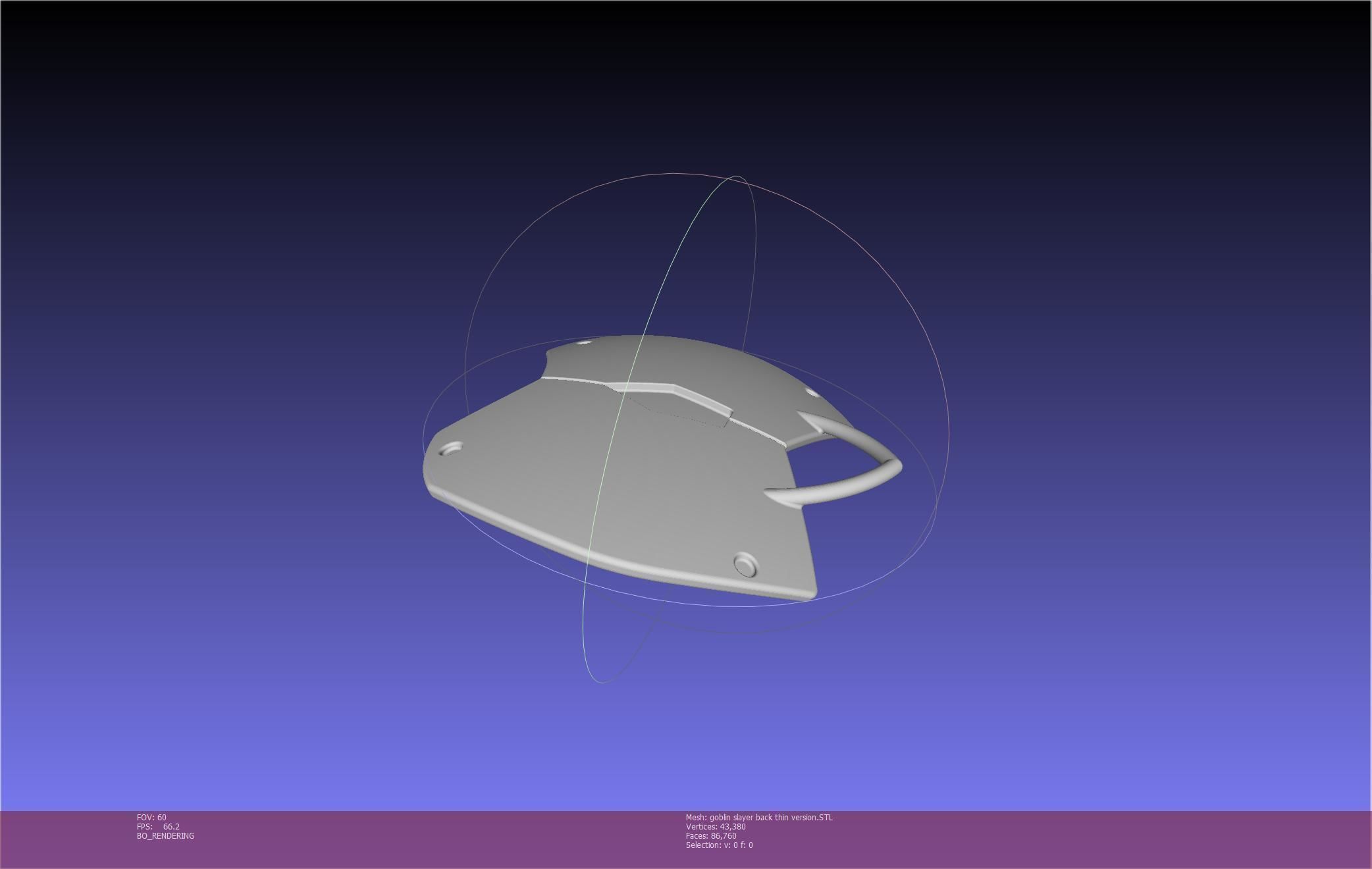 Goblin Slayer Back Armor Printable Model 3D print model_111