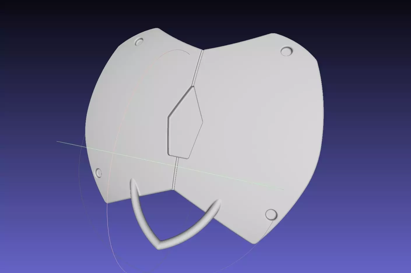 Goblin Slayer Back Armor Printable Model 3D print model_0