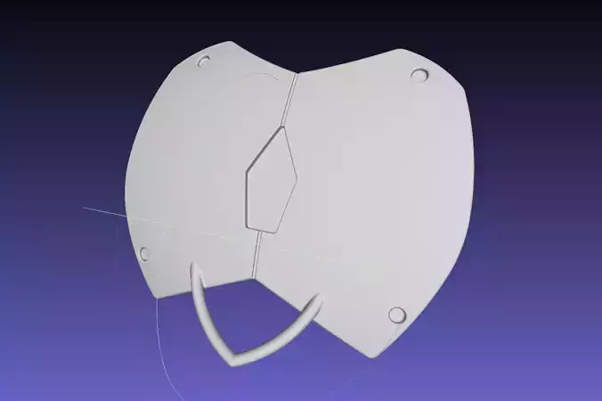 Goblin Slayer Back Armor Printable Model 3D print model