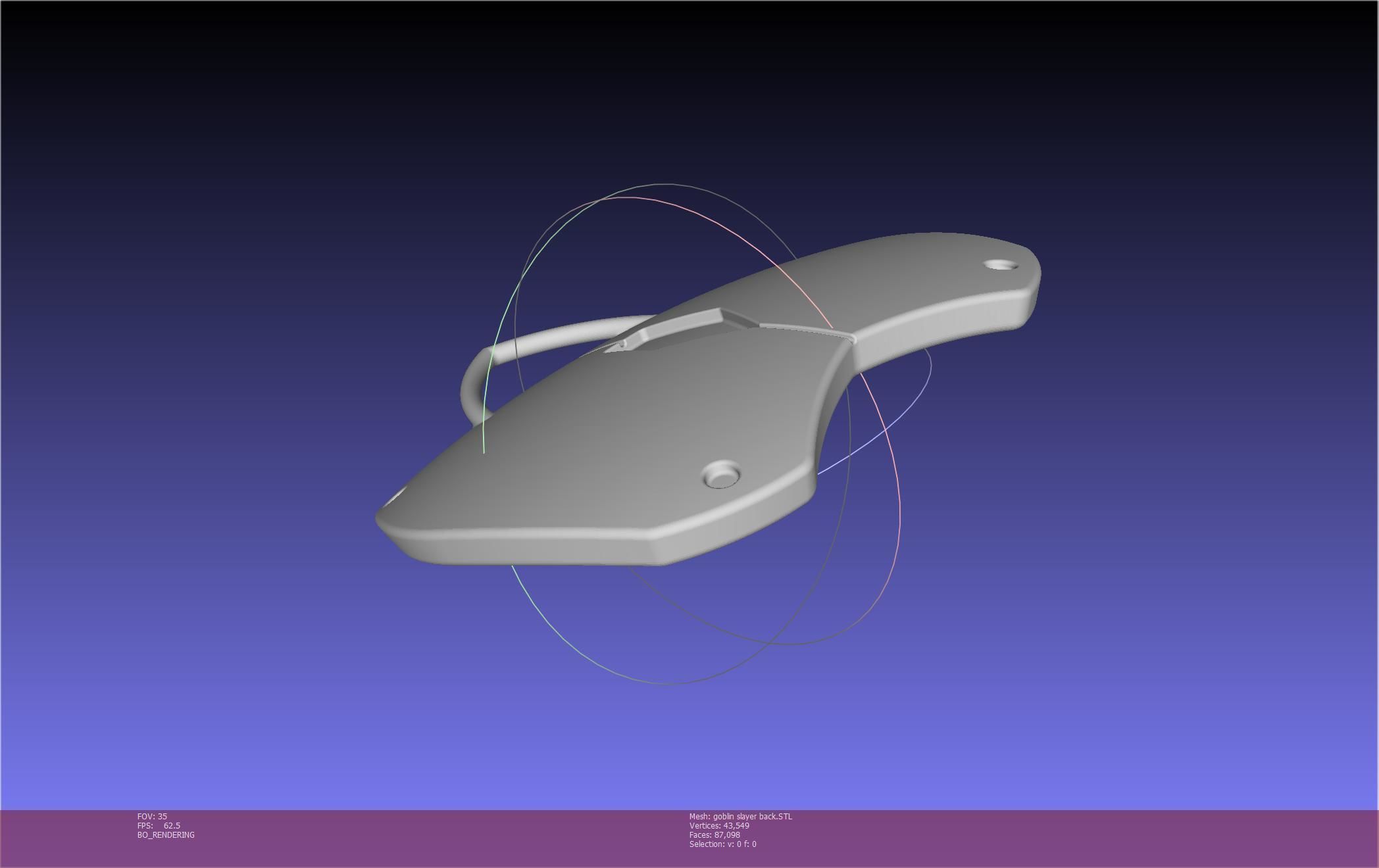 Goblin Slayer Back Armor Printable Model 3D print model_103