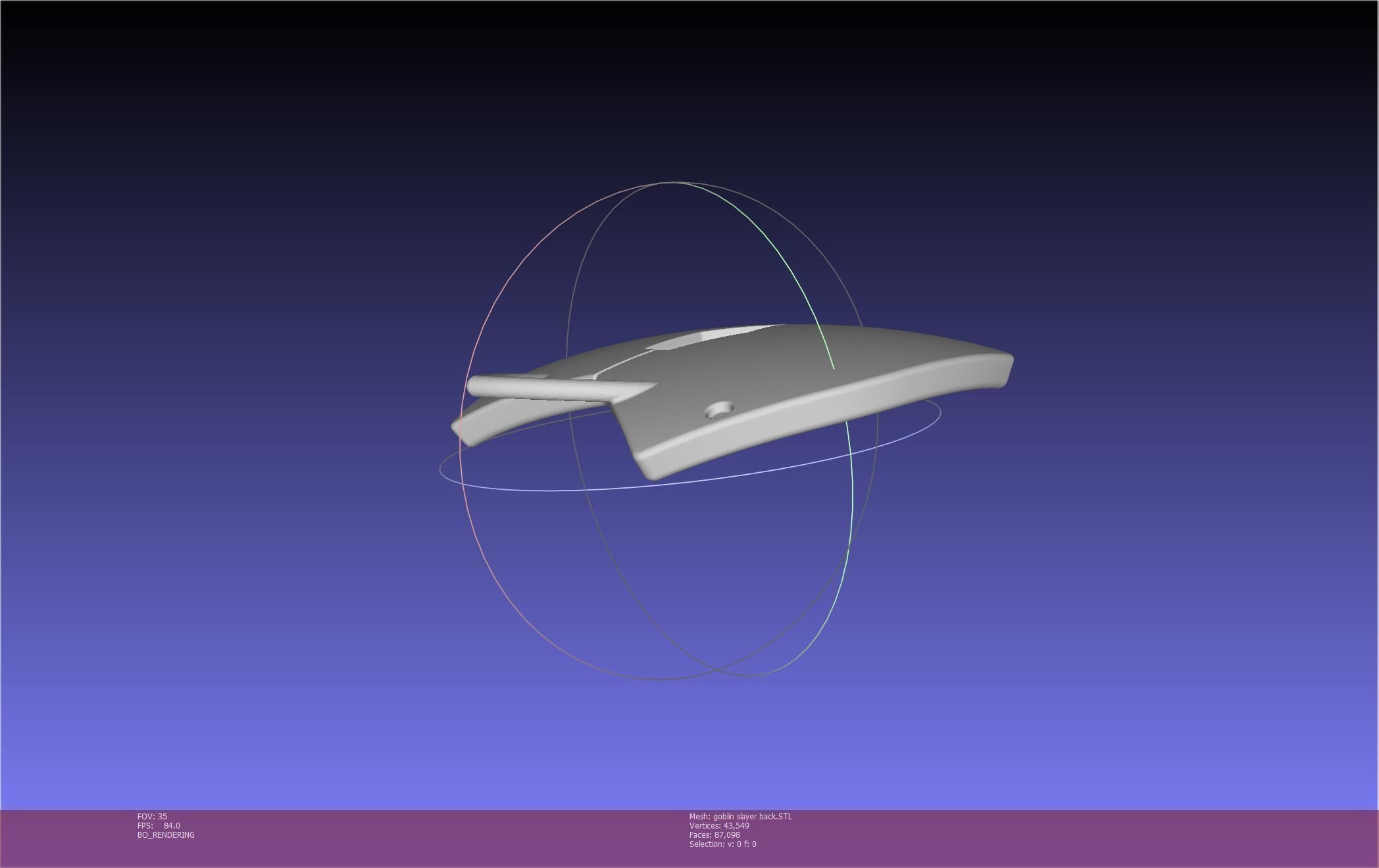 Goblin Slayer Back Armor Printable Model 3D print model_80