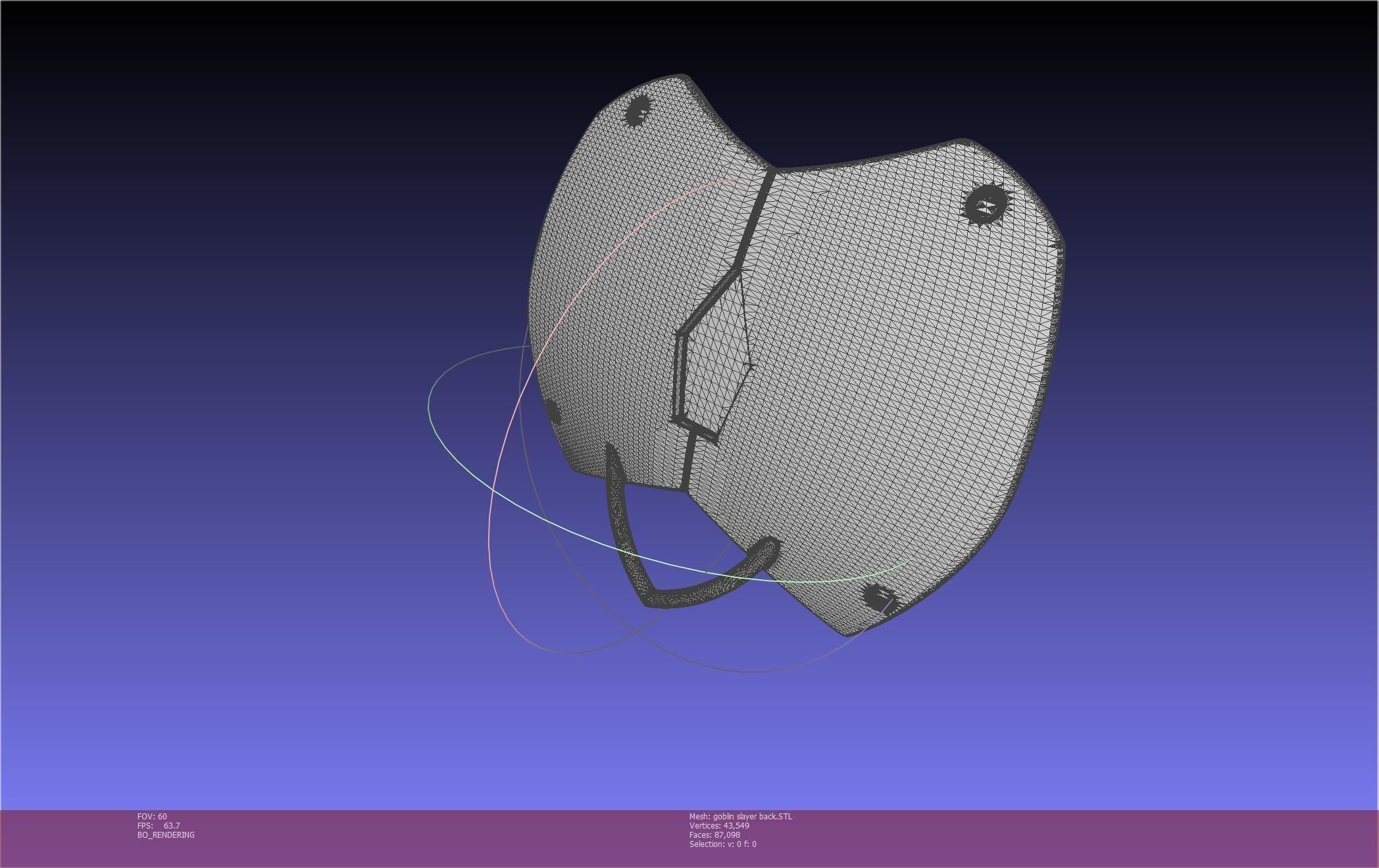 Goblin Slayer Back Armor Printable Model 3D print model_9