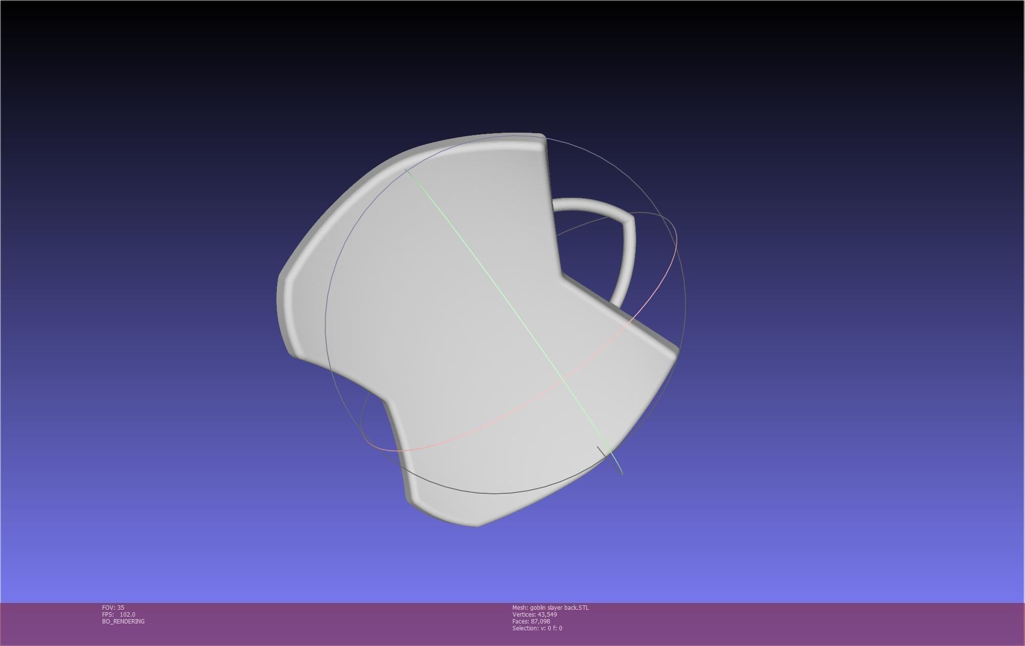 Goblin Slayer Back Armor Printable Model 3D print model_84