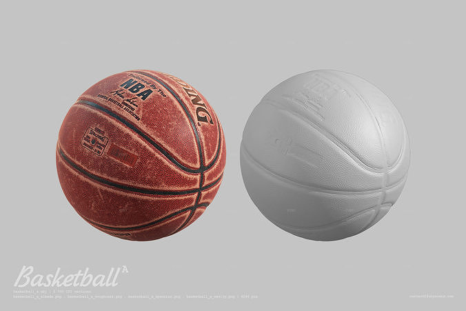 Spalding Basketball Scan 3D model