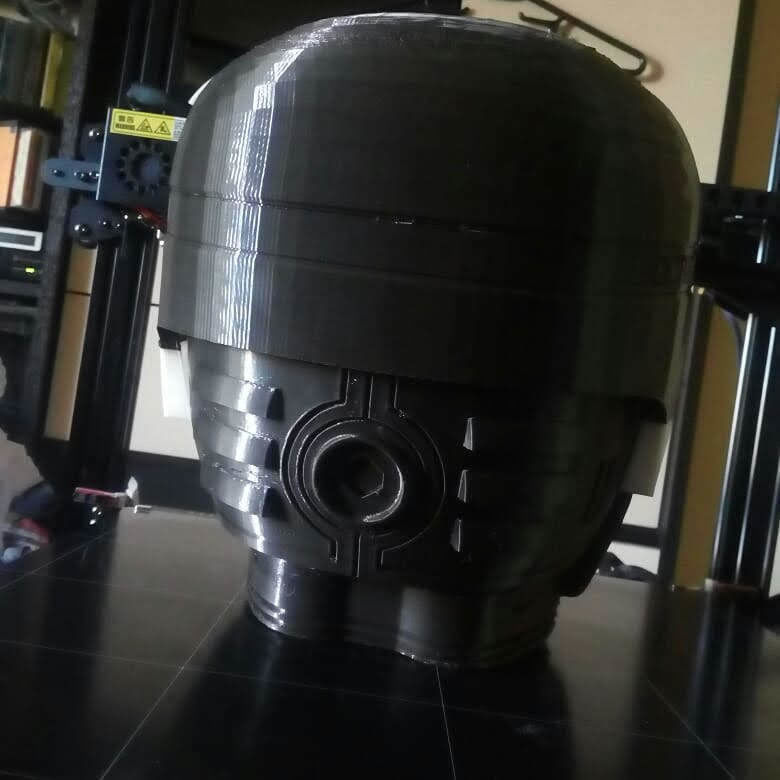 ROBOCOP HELMET FOR 3D PRINTING 3D print model_20