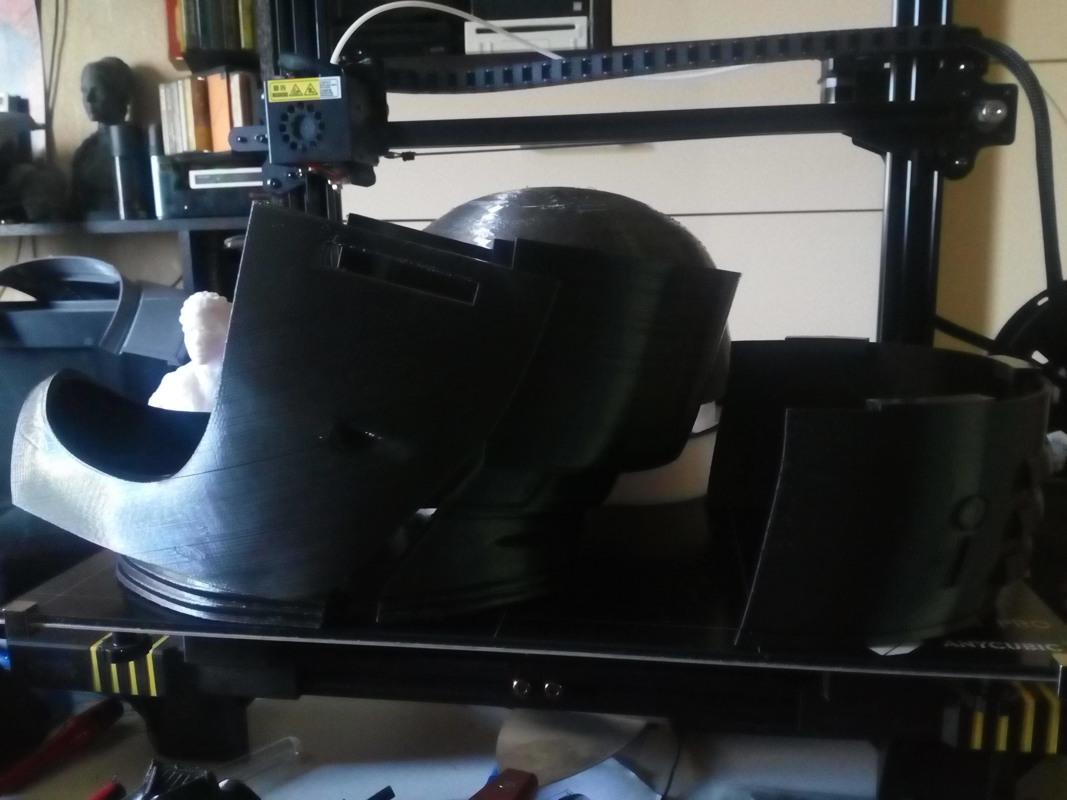 ROBOCOP HELMET FOR 3D PRINTING 3D print model_18