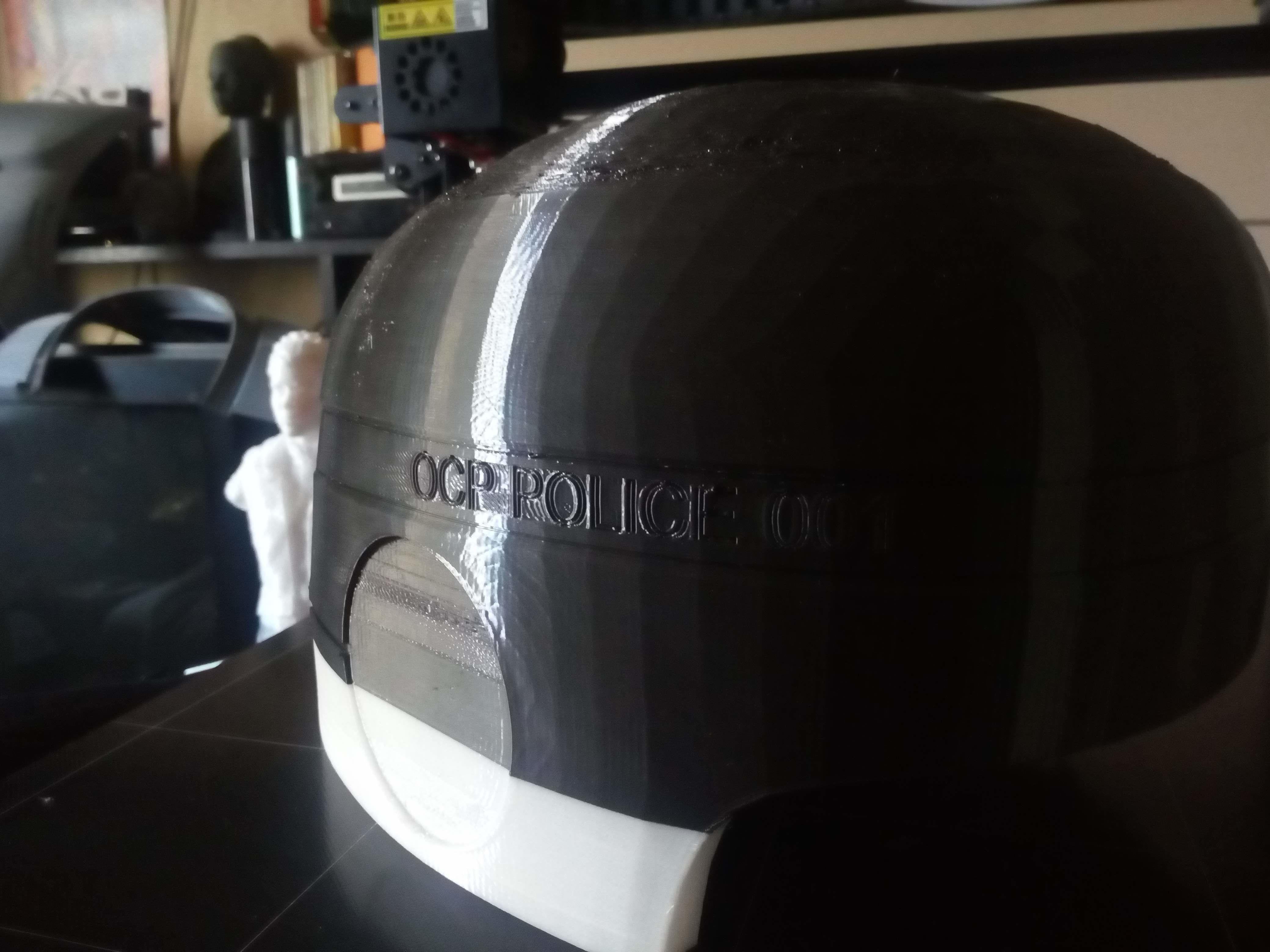 ROBOCOP HELMET FOR 3D PRINTING 3D print model_11