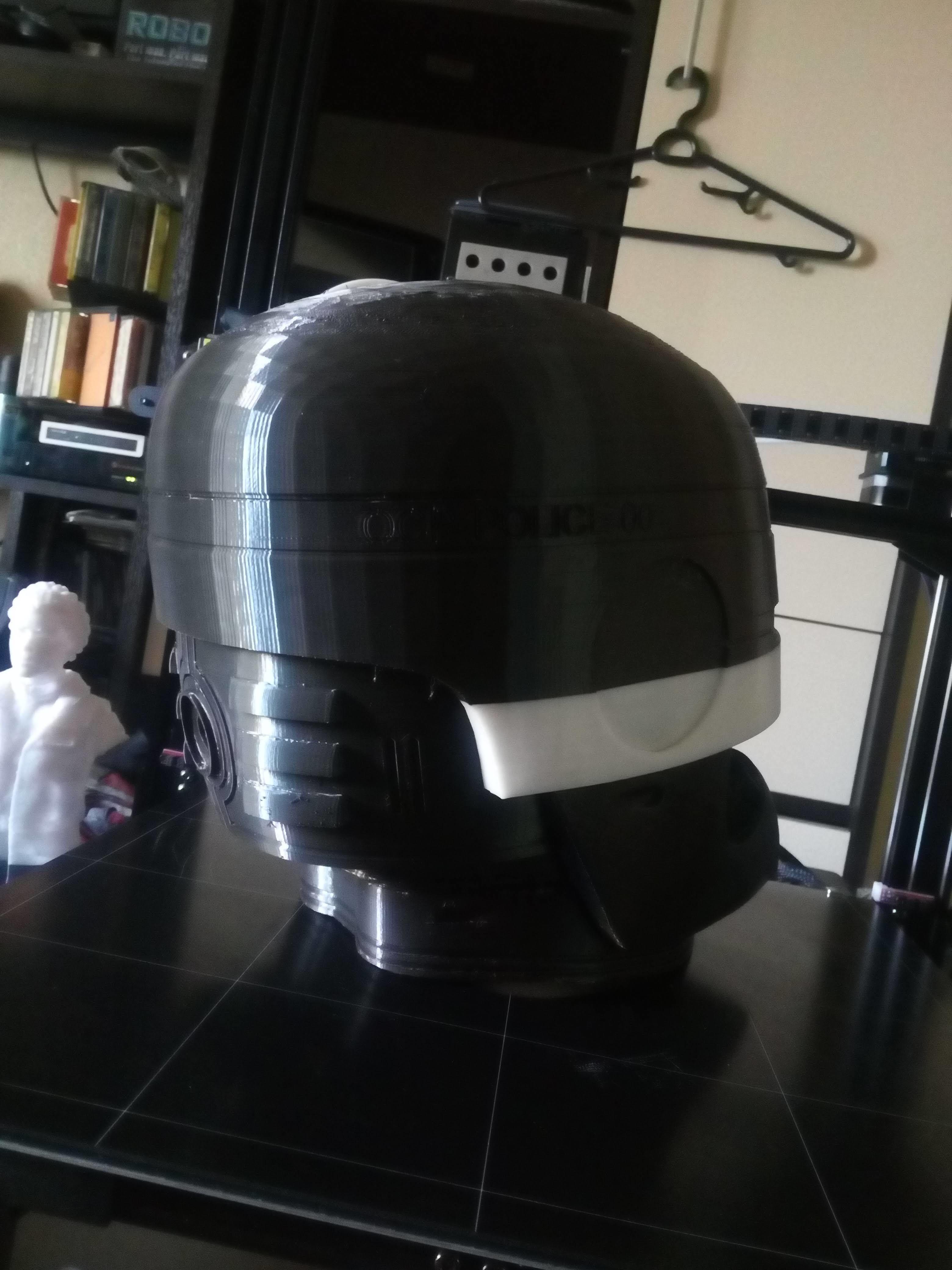 ROBOCOP HELMET FOR 3D PRINTING 3D print model_9
