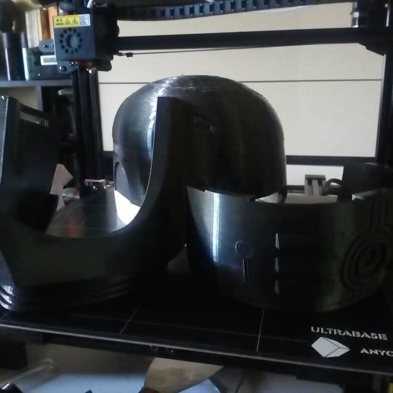 ROBOCOP HELMET FOR 3D PRINTING 3D print model_15