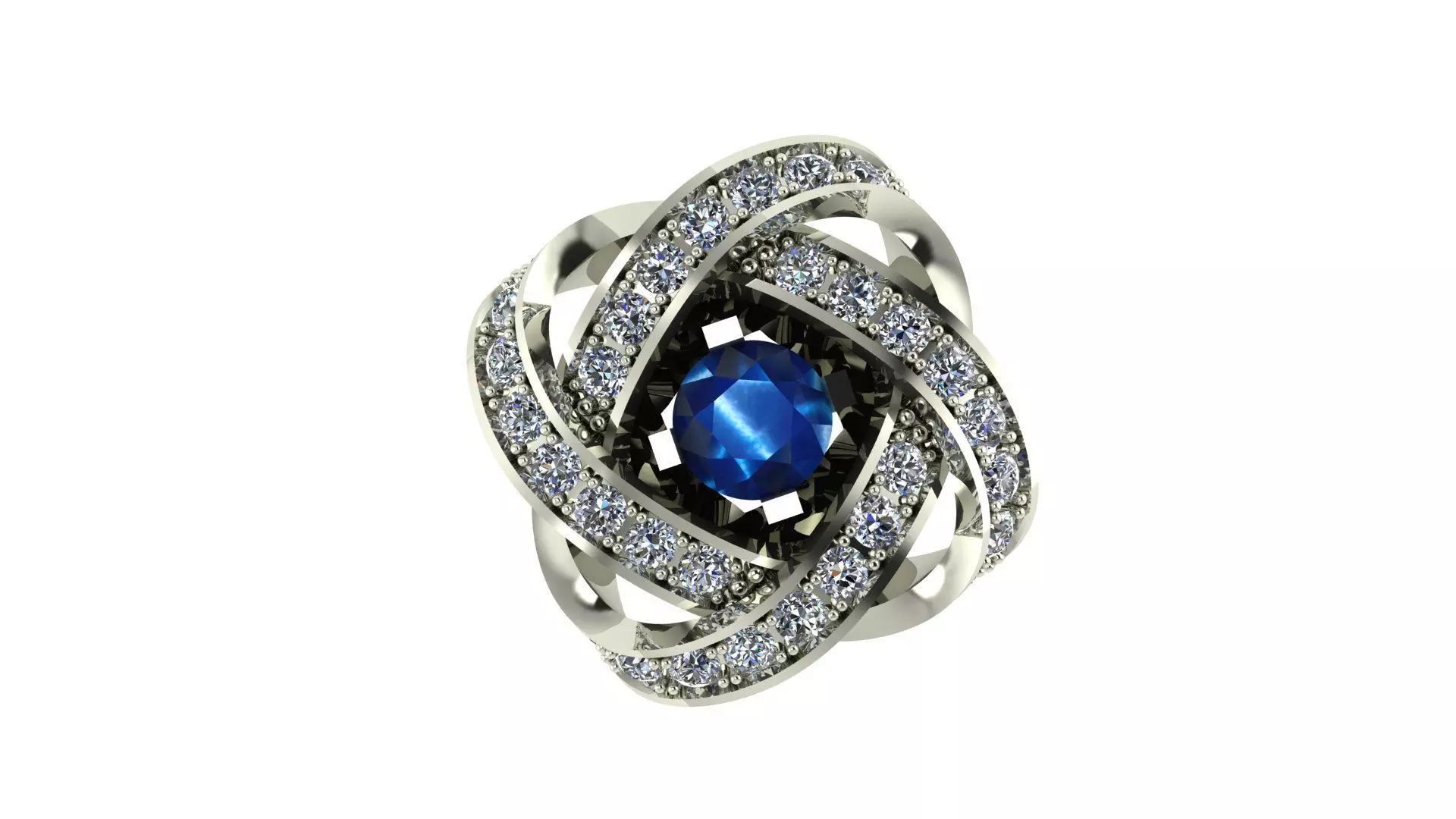 Earrings vertex 3D print model