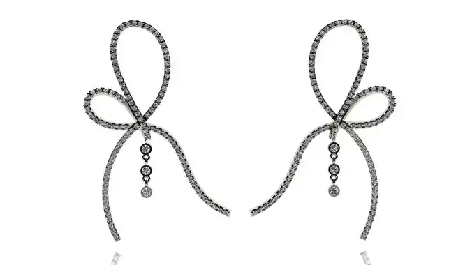 Earrings knots