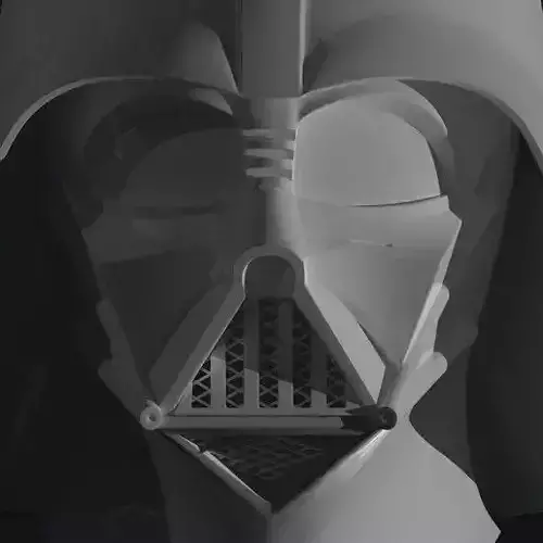 DARTH VADER HELMET FOR 3D PRINTING