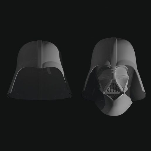 DARTH VADER HELMET FOR 3D PRINTING 3D print model_1