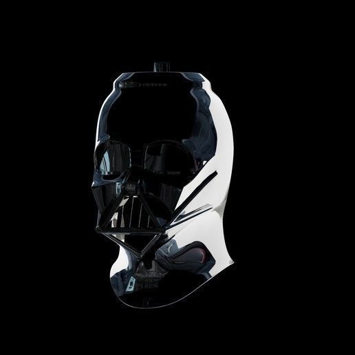 DARTH VADER HELMET FOR 3D PRINTING 3D print model_4