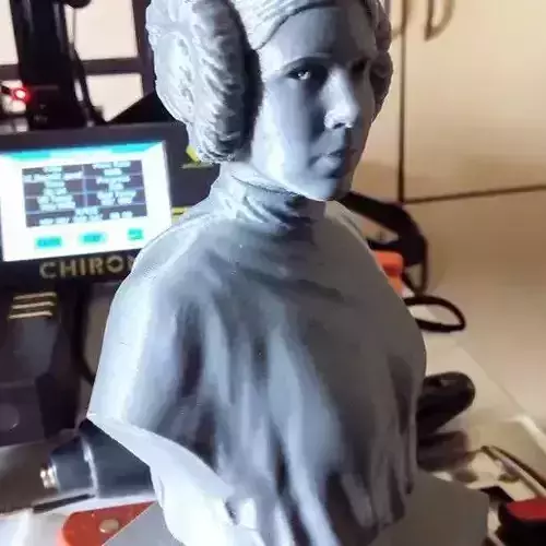 PRINCESS LEIA FOR 3D PRINTING