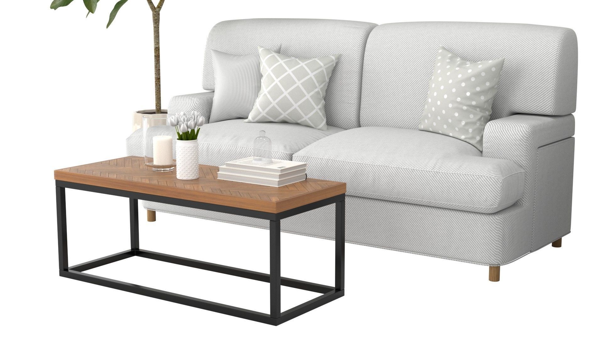 Living Room Pack A-D 3D Model Collection_19