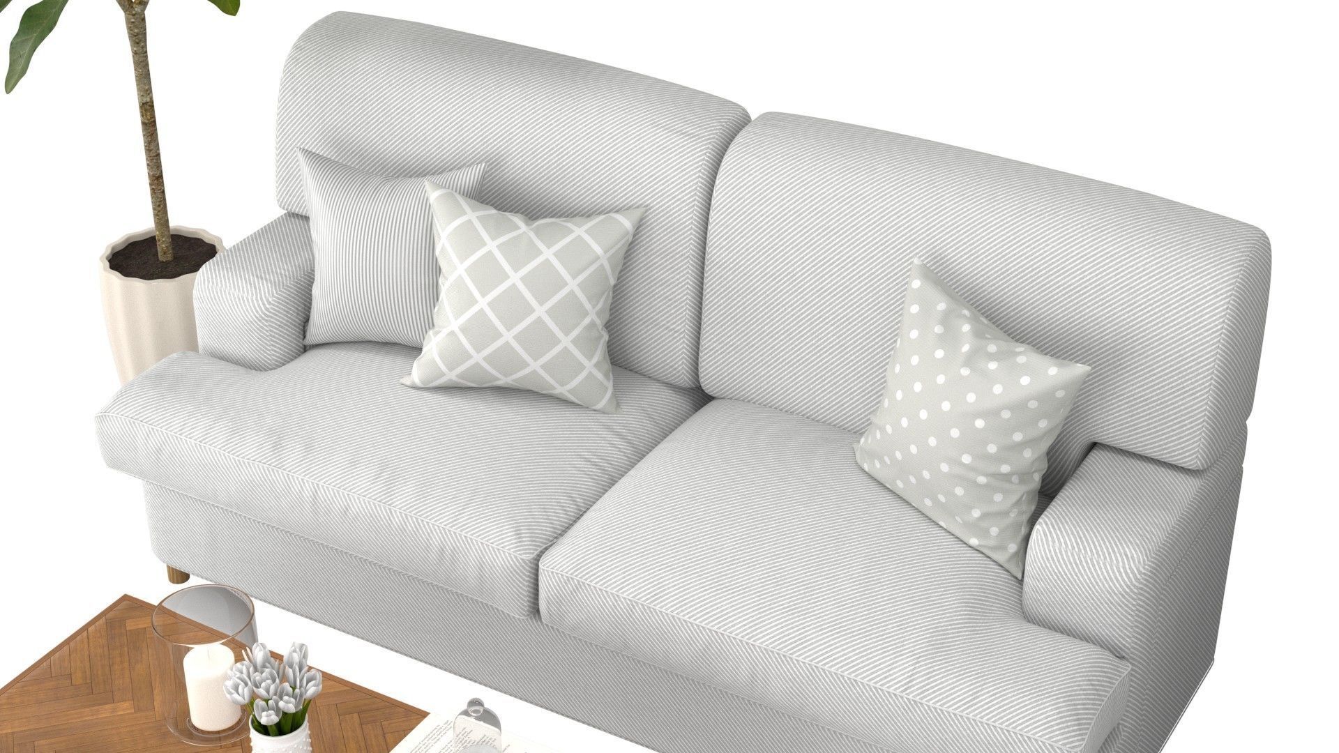 Living Room Pack A-D 3D Model Collection_22