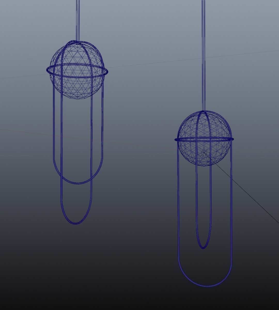Orbit Light Pendant by Lukas Peet Free 3D model_4