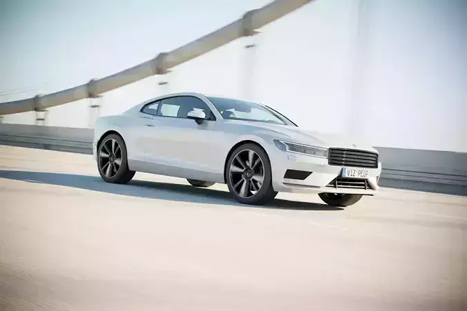 Swedish luxury electric sedan