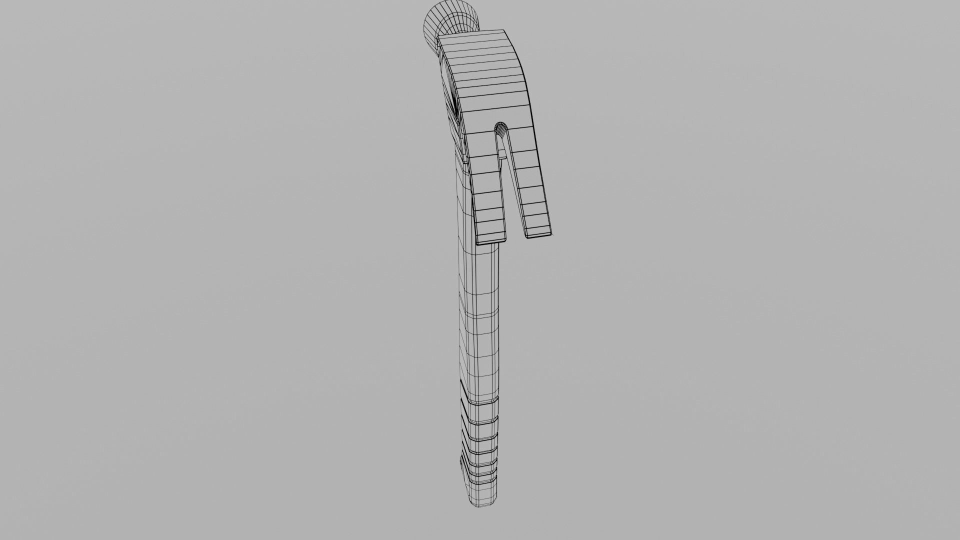 Carpentry hammer tool vol2 Low-poly 3D model_18