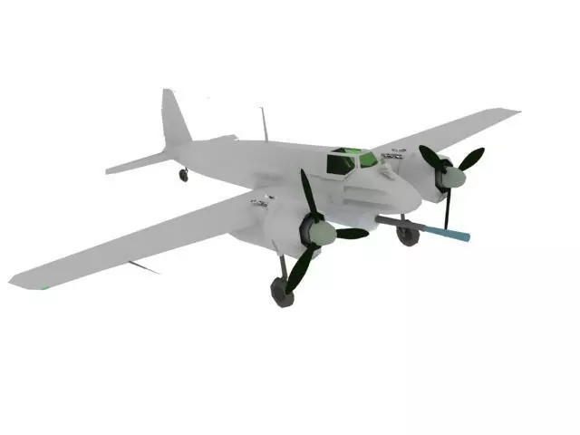 HENSCHEL AIRCRAFT 3D model