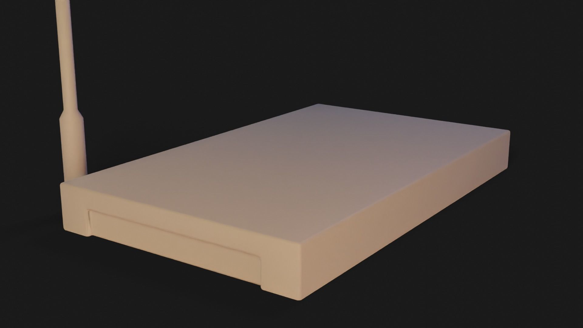 Internet Router GameReady - LowPoly with PBR Material Low-poly 3D model_3