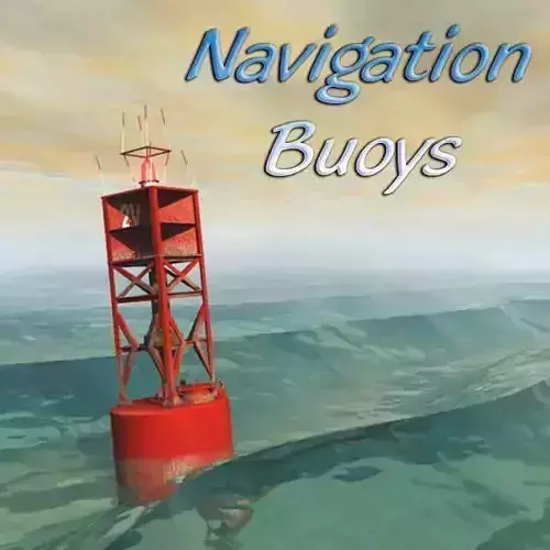 Navigation Buoys 3D model