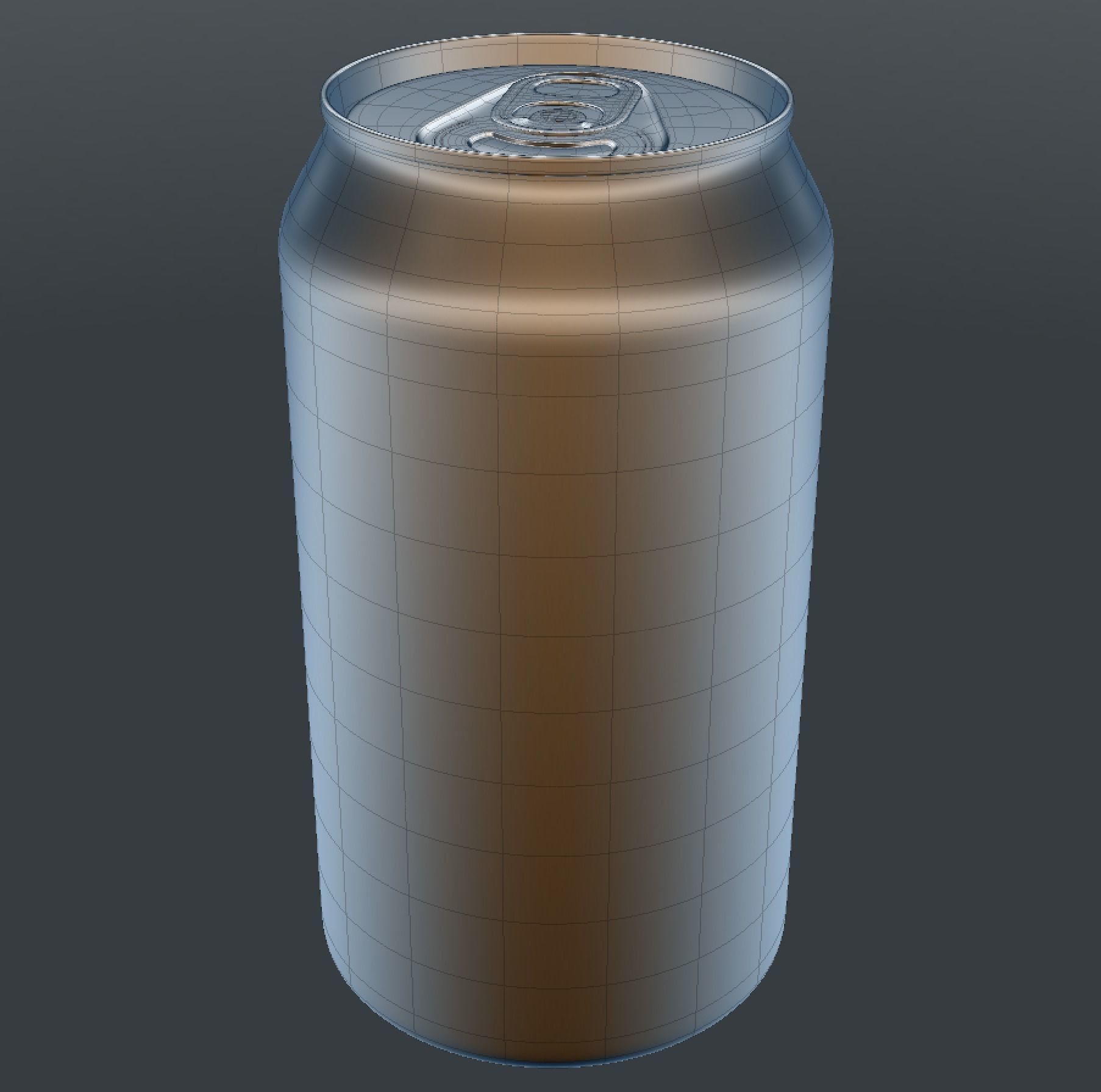 Aluminum soda can 3D model 3D model_7