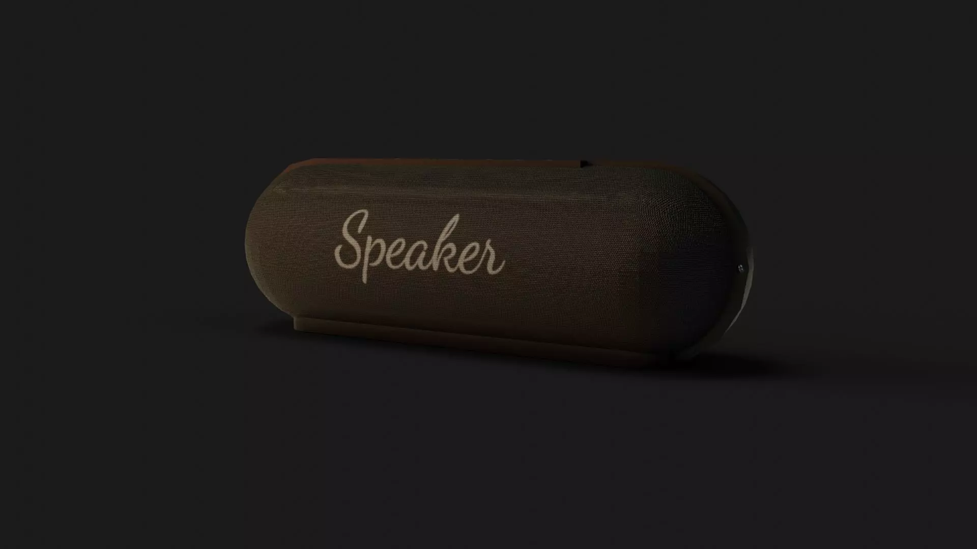 Bluetooth Speakers GameReady - LowPoly with PBR Material Low-poly 3D model_0