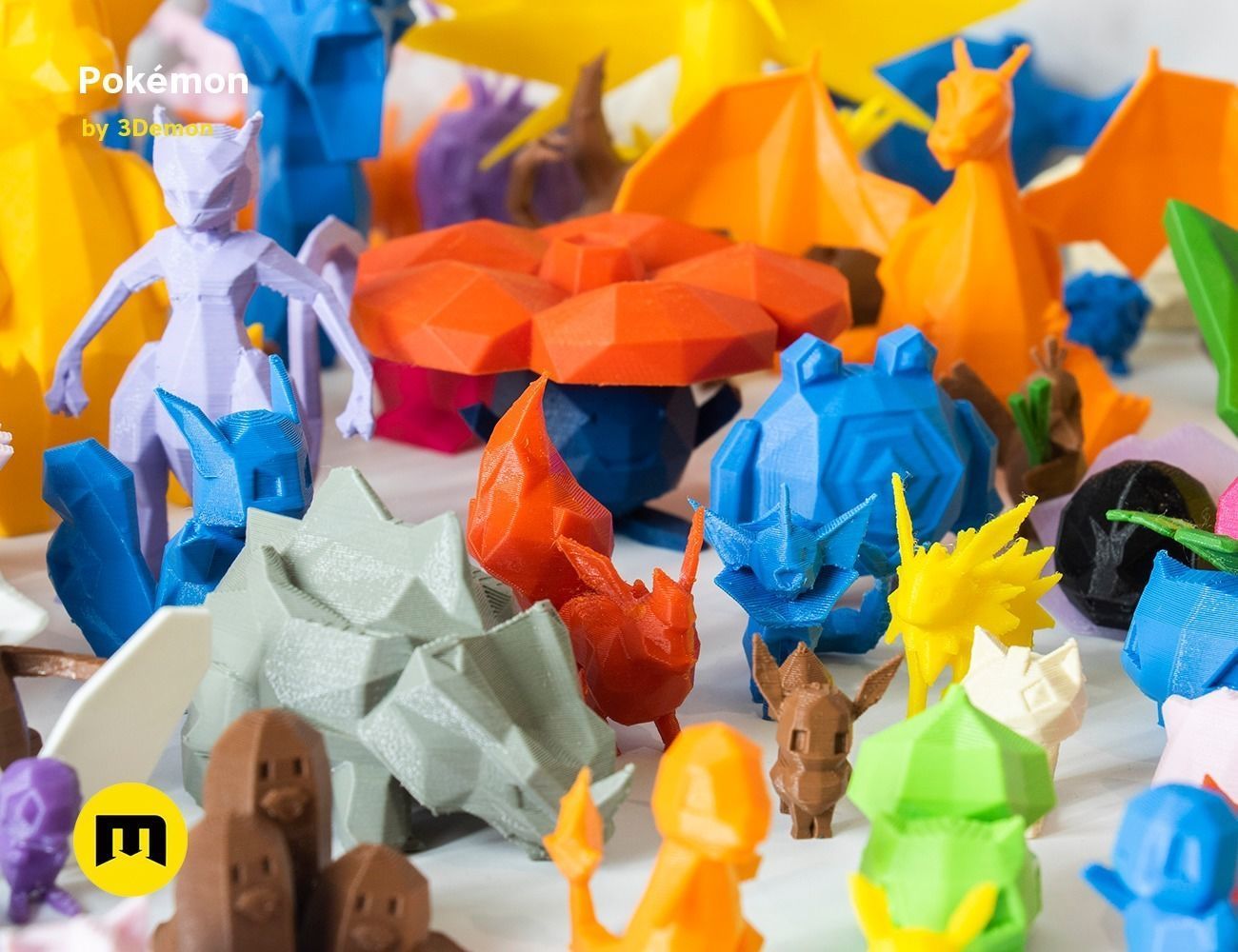Low Poly Pokemon Collection Gen 1  Low-poly 3D model_72