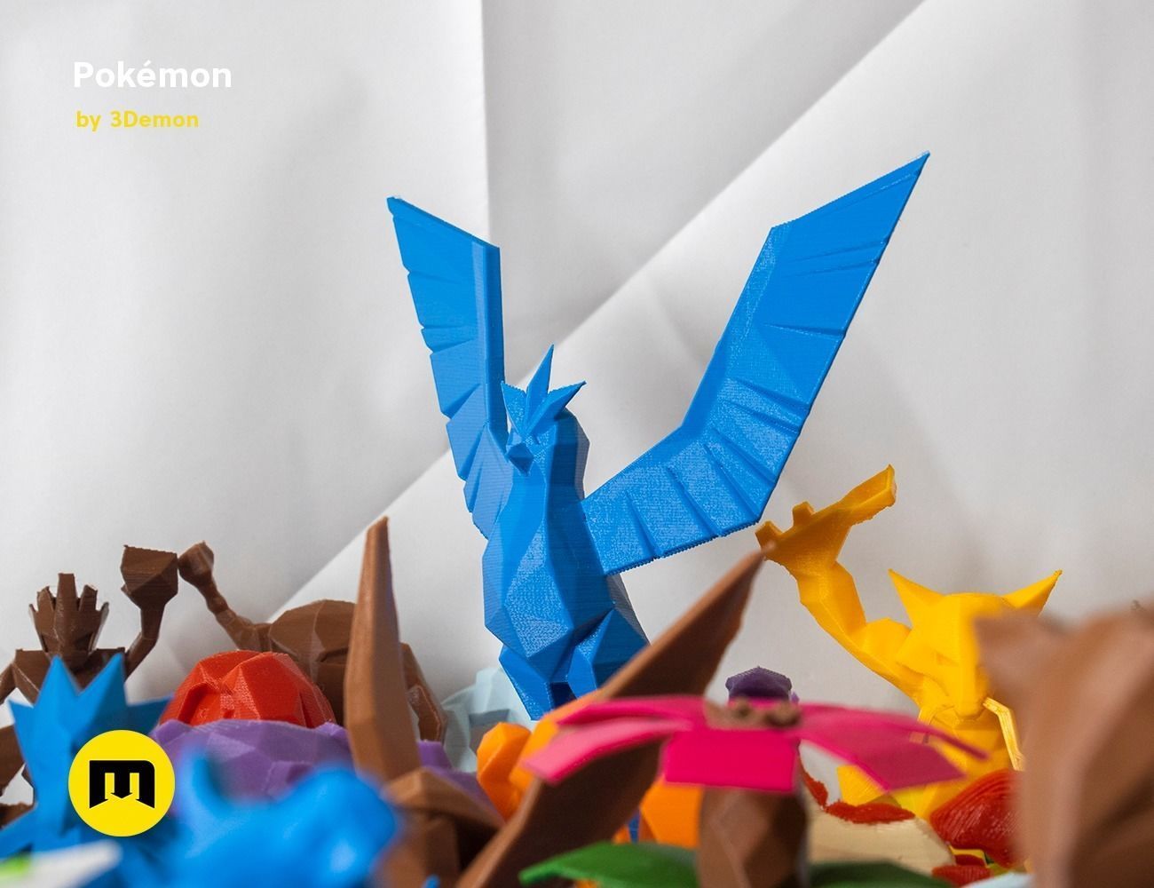 Low Poly Pokemon Collection Gen 1  Low-poly 3D model_65