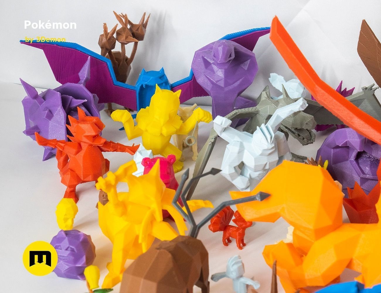 Low Poly Pokemon Collection Gen 1  Low-poly 3D model_76