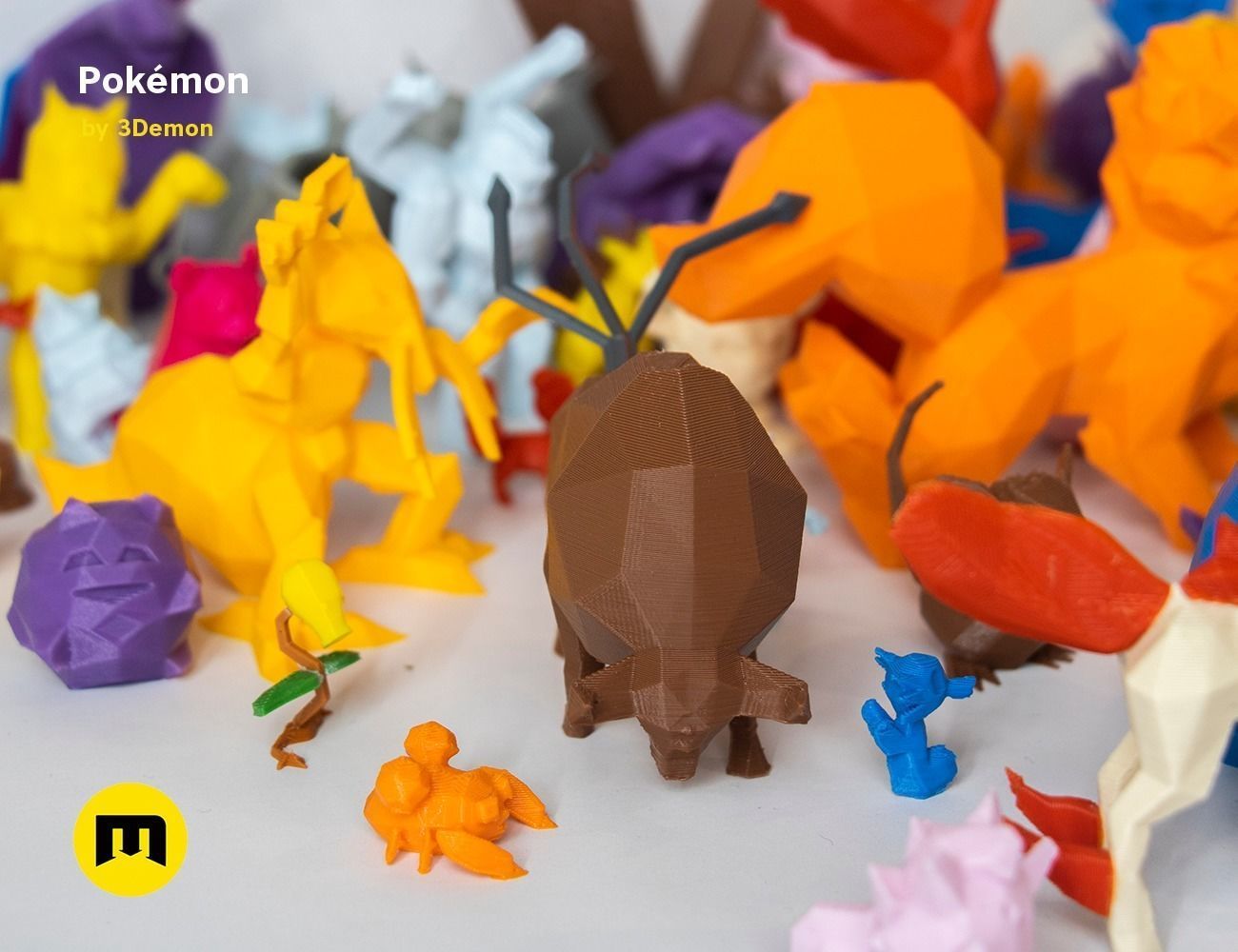 Low Poly Pokemon Collection Gen 1  Low-poly 3D model_68