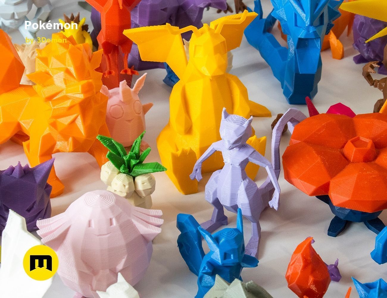 Low Poly Pokemon Collection Gen 1  Low-poly 3D model_80