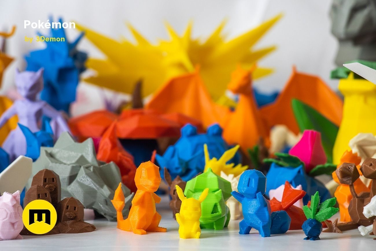 Low Poly Pokemon Collection Gen 1  Low-poly 3D model_62