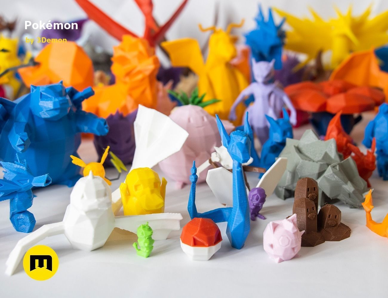 Low Poly Pokemon Collection Gen 1  Low-poly 3D model_69
